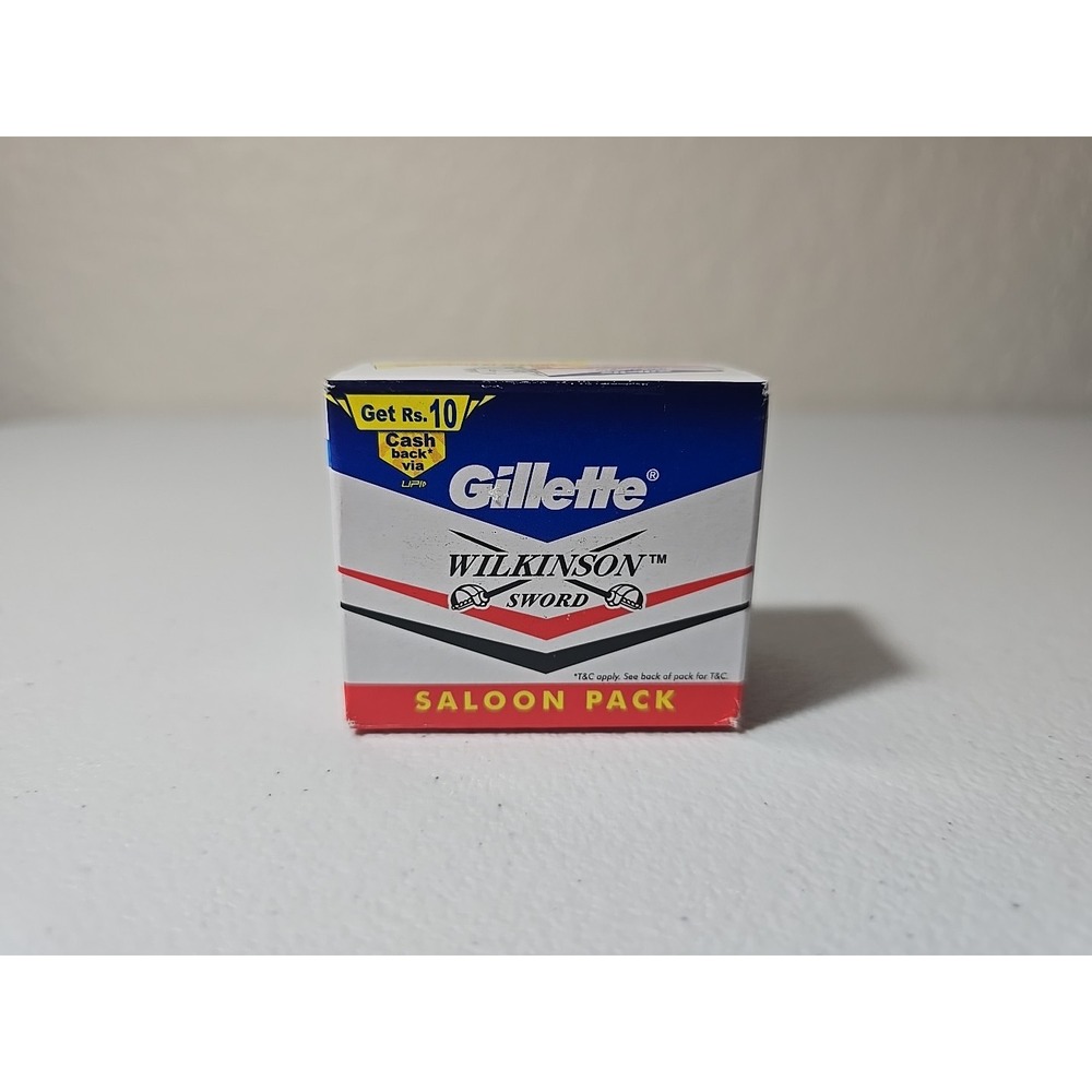Gillette Wilkinson Sword Razor Blades 50pk Stainless Steel Double Edge